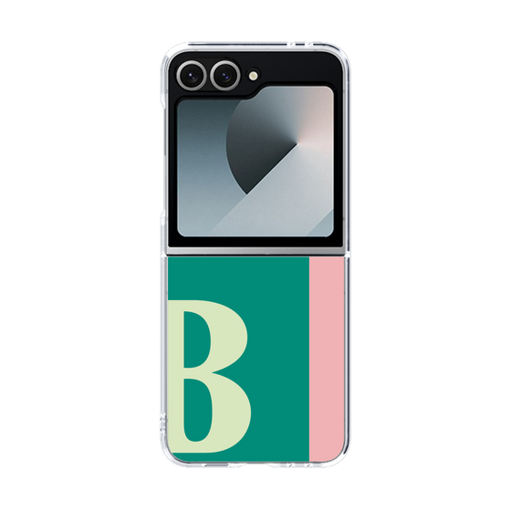 Clear Case［ オリジナル - initial color line - B green ］