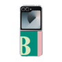 Clear Case［ オリジナル - initial color line - B green ］