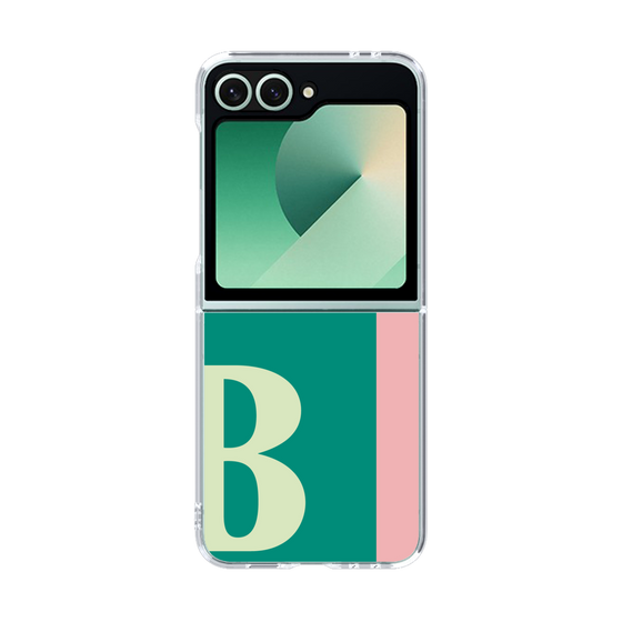 Clear Case［ オリジナル - initial color line - B green ］