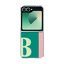 Clear Case［ オリジナル - initial color line - B green ］
