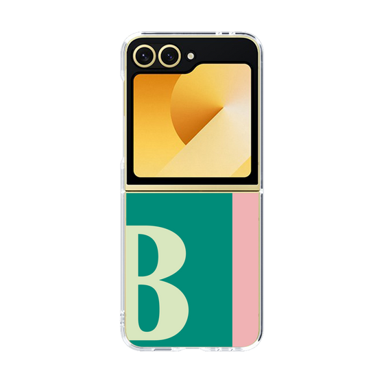 Clear Case［ オリジナル - initial color line - B green ］