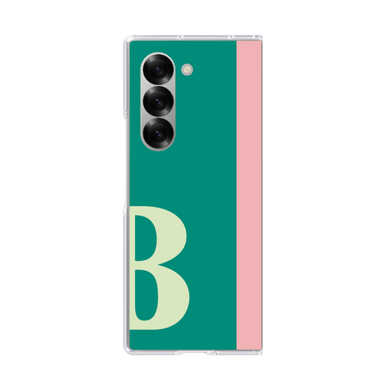 Clear Case［ オリジナル - initial color line - B green ］