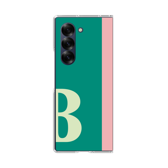 Clear Case［ オリジナル - initial color line - B green ］