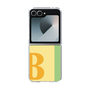 Clear Case［ オリジナル - initial color line - B yellow ］