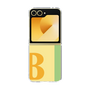 Clear Case［ オリジナル - initial color line - B yellow ］