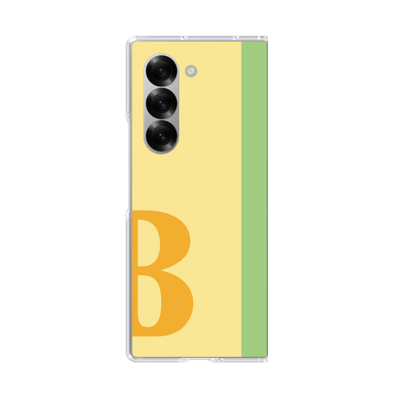 Clear Case［ オリジナル - initial color line - B yellow ］