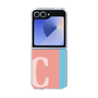 Clear Case［ オリジナル - initial color line - C pink ］