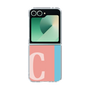 Clear Case［ オリジナル - initial color line - C pink ］