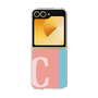 Clear Case［ オリジナル - initial color line - C pink ］