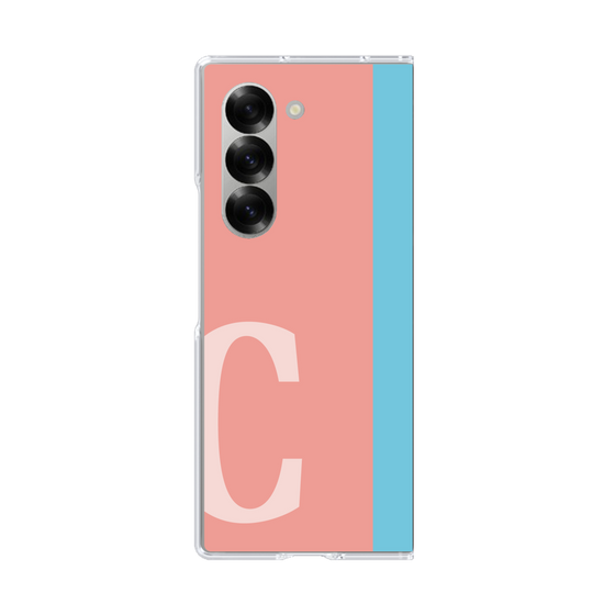 Clear Case［ オリジナル - initial color line - C pink ］