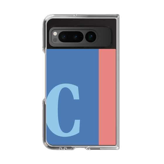 Clear Case［ Original - initial color line - C blue ］