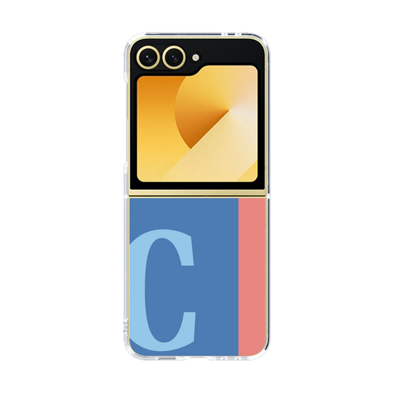 Clear Case［ オリジナル - initial color line - C blue ］
