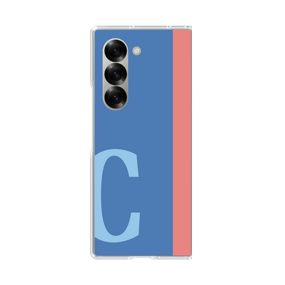 Clear Case［ オリジナル - initial color line - C blue ］