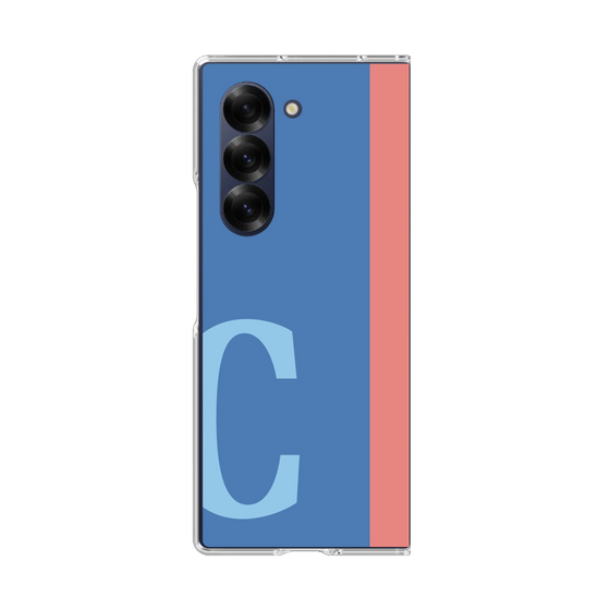 Clear Case［ オリジナル - initial color line - C blue ］
