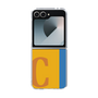 Clear Case［ オリジナル - initial color line - C orange ］