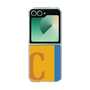 Clear Case［ オリジナル - initial color line - C orange ］