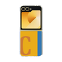 Clear Case［ オリジナル - initial color line - C orange ］