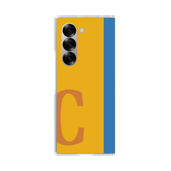 Clear Case［ オリジナル - initial color line - C orange ］