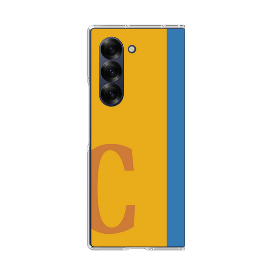 Clear Case［ オリジナル - initial color line - C orange ］