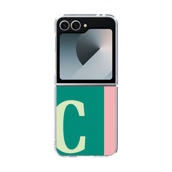 Clear Case［ オリジナル - initial color line - C green ］