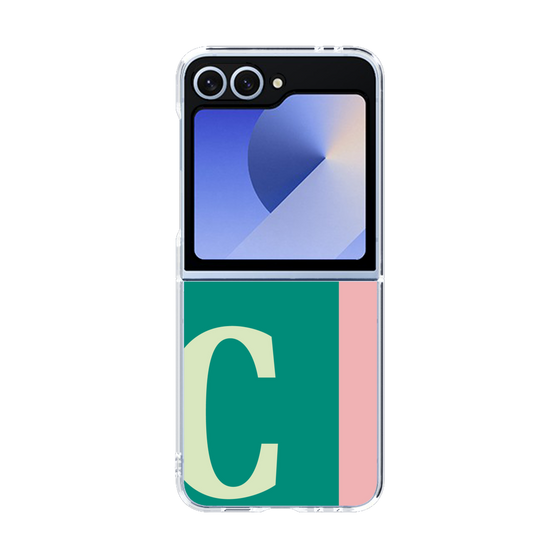 Clear Case［ オリジナル - initial color line - C green ］