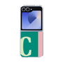 Clear Case［ オリジナル - initial color line - C green ］