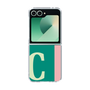 Clear Case［ オリジナル - initial color line - C green ］