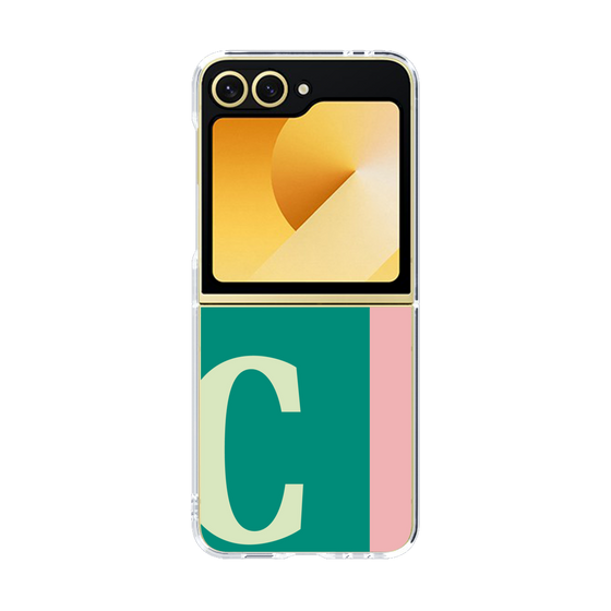 Clear Case［ オリジナル - initial color line - C green ］