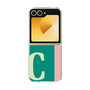 Clear Case［ オリジナル - initial color line - C green ］
