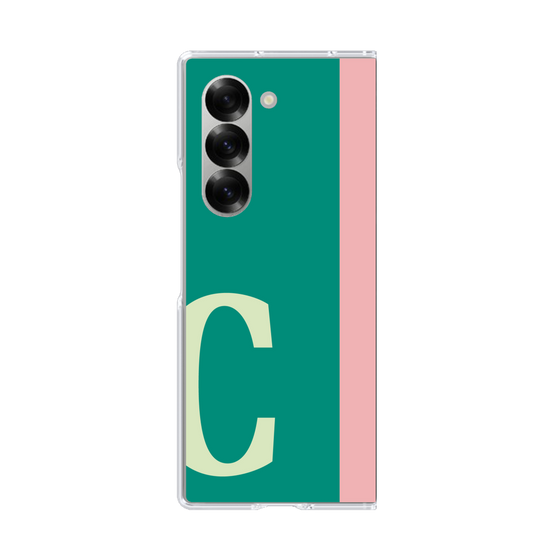 Clear Case［ オリジナル - initial color line - C green ］