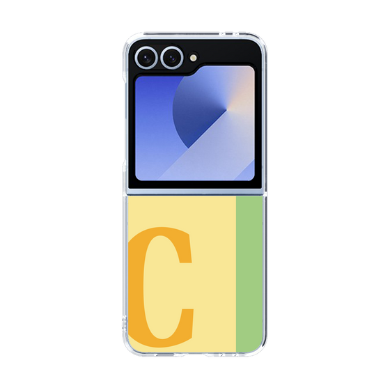 Clear Case［ オリジナル - initial color line - C yellow ］