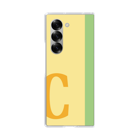 Clear Case［ オリジナル - initial color line - C yellow ］