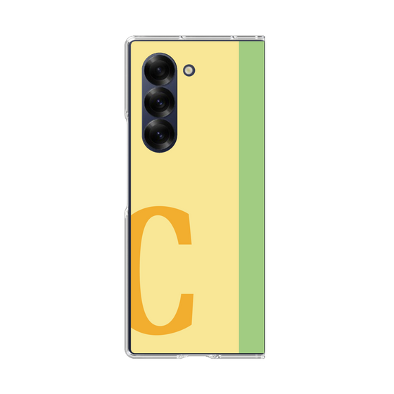 Clear Case［ オリジナル - initial color line - C yellow ］
