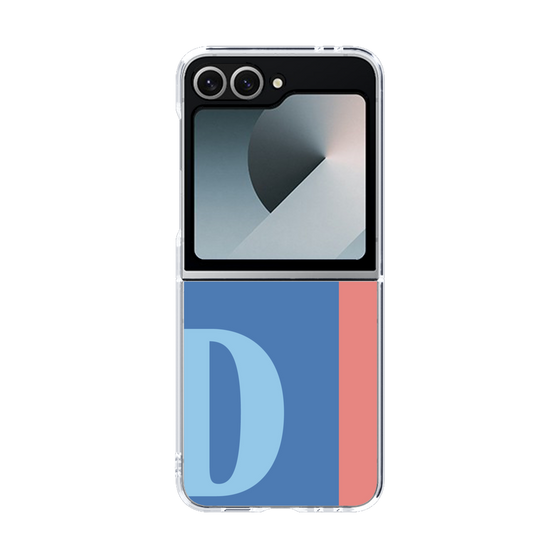 Clear Case［ オリジナル - initial color line - D blue ］
