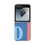 Clear Case［ オリジナル - initial color line - D blue ］