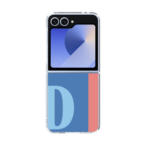 Clear Case［ オリジナル - initial color line - D blue ］