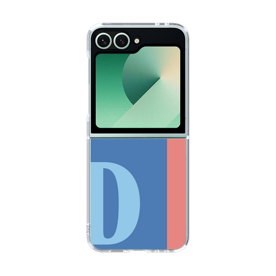 Clear Case［ オリジナル - initial color line - D blue ］