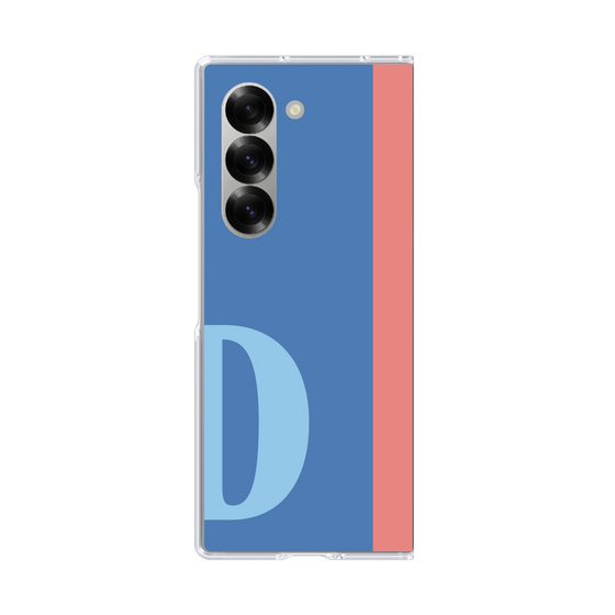 Clear Case［ オリジナル - initial color line - D blue ］