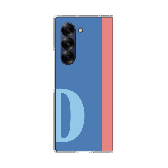 Clear Case［ オリジナル - initial color line - D blue ］