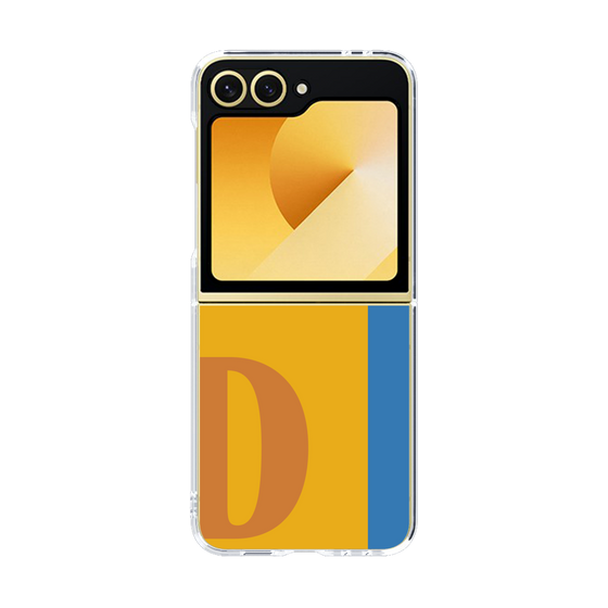 Clear Case［ オリジナル - initial color line - D orange ］