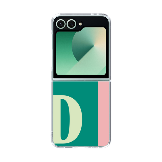 Clear Case［ オリジナル - initial color line - D green ］