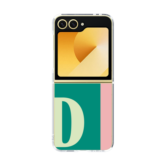 Clear Case［ オリジナル - initial color line - D green ］