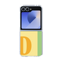 Clear Case［ オリジナル - initial color line - D yellow ］
