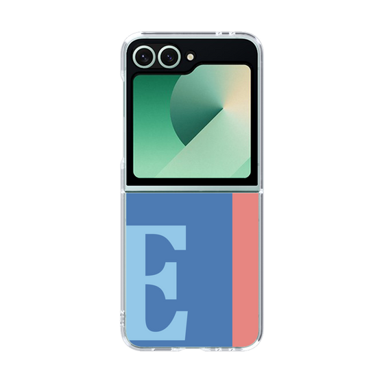 Clear Case［ オリジナル - initial color line - E blue ］