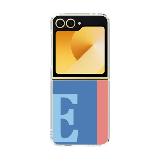 Clear Case［ オリジナル - initial color line - E blue ］