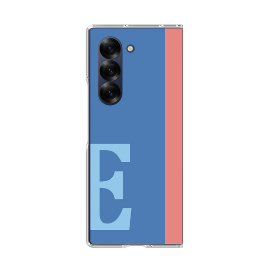 Clear Case［ オリジナル - initial color line - E blue ］