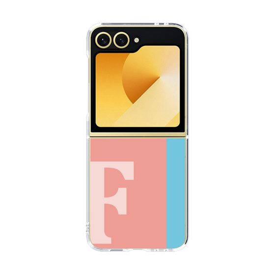 Clear Case［ オリジナル - initial color line - F pink ］