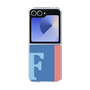Clear Case［ オリジナル - initial color line - F blue ］