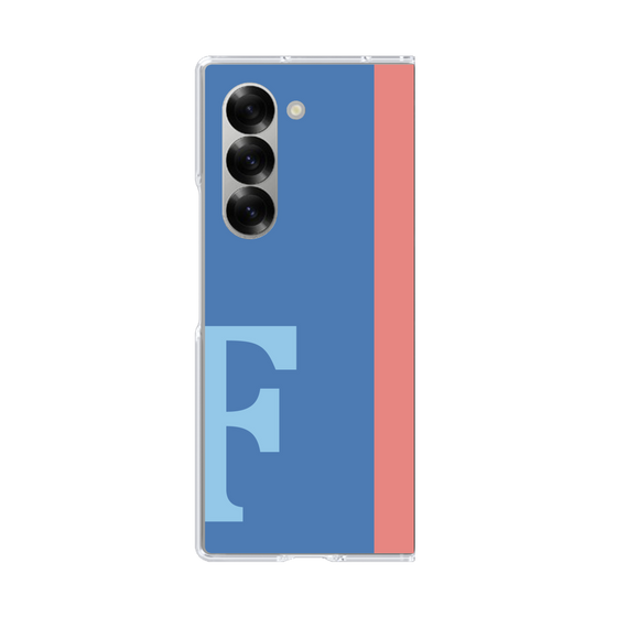 Clear Case［ オリジナル - initial color line - F blue ］
