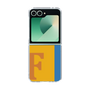 Clear Case［ オリジナル - initial color line - F orange ］